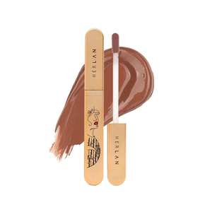 Herlan Airy Matte Liquid Lipstick-Caviar Cocoa (07)